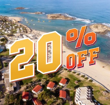 נרגעים מהחגים 20% הנחה באמצע שבוע
